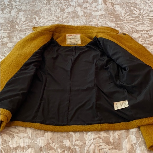 Bomber style boiled wool jacket - Picture 6 of 10